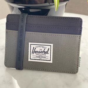 Herschel Supply Co Charlie Eco Card Holder RFID Wallet Forest Night/Black